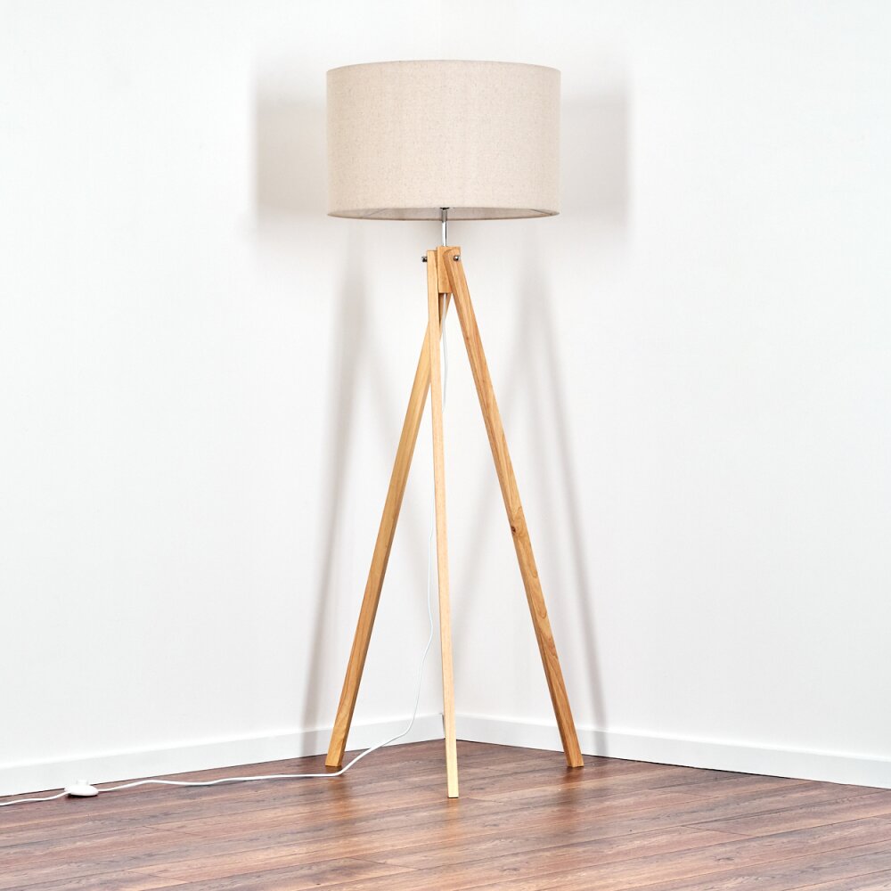 Flemming Lampada da terra Écru, 1-Luce