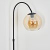 Koyoto Lampada a sfera, Lampada da terra, Lampade ad arco Ambrato, 1-Luce
