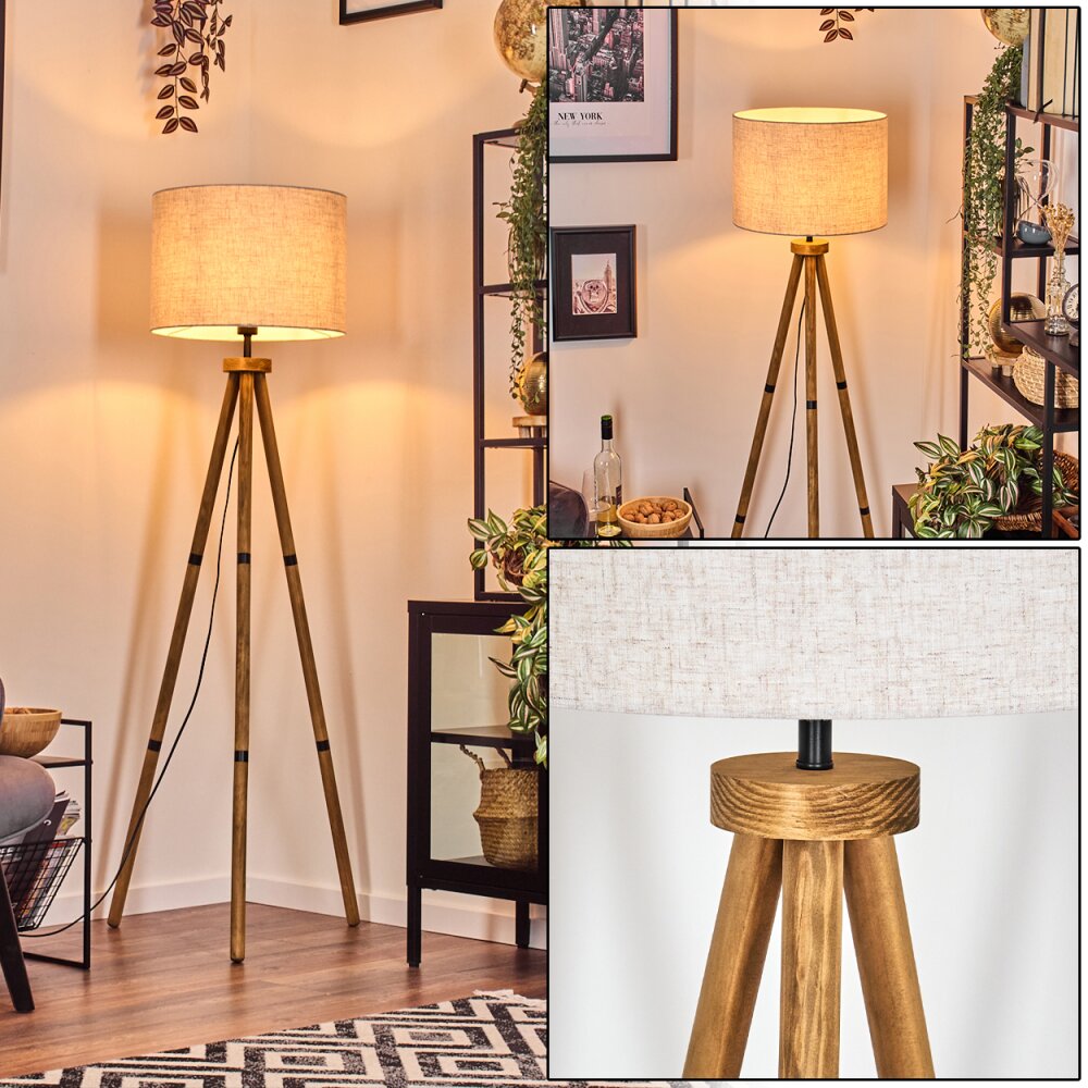 Bassagoda Lampada da terra Écru, 1-Luce main product photo