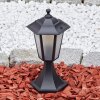 Loria Lampada con piedistallo Nero, 1-Luce