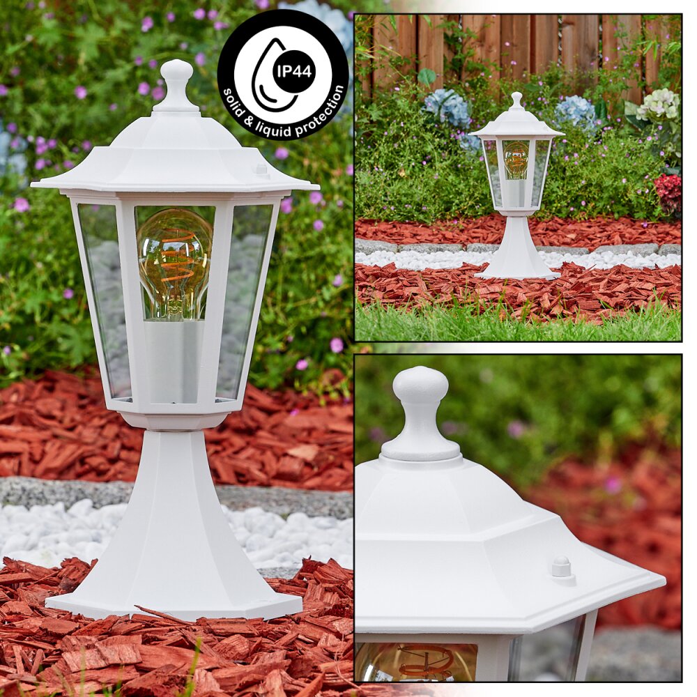 Loria Lampada con piedistallo Bianco, 1-Luce main product photo