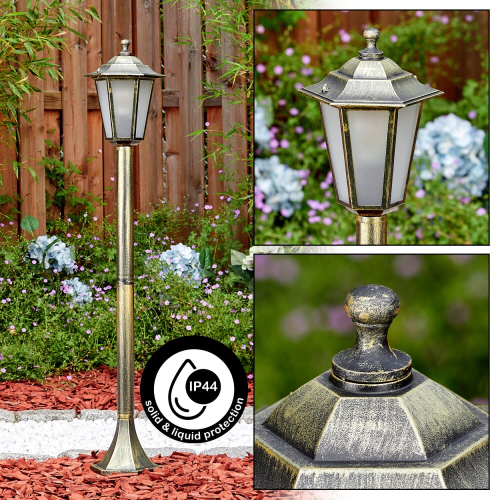 Loria Illuminazione viale Marrone, Oro, Nero, 1-Luce main product photo