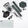 Loria Illuminazione viale Verde, Nero, 1-Luce