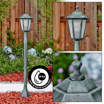 Loria Illuminazione viale Verde, Nero, 1-Luce