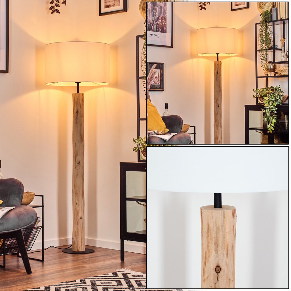 Flemming Lampada da terra Écru, Nero, 1-Luce main product photo