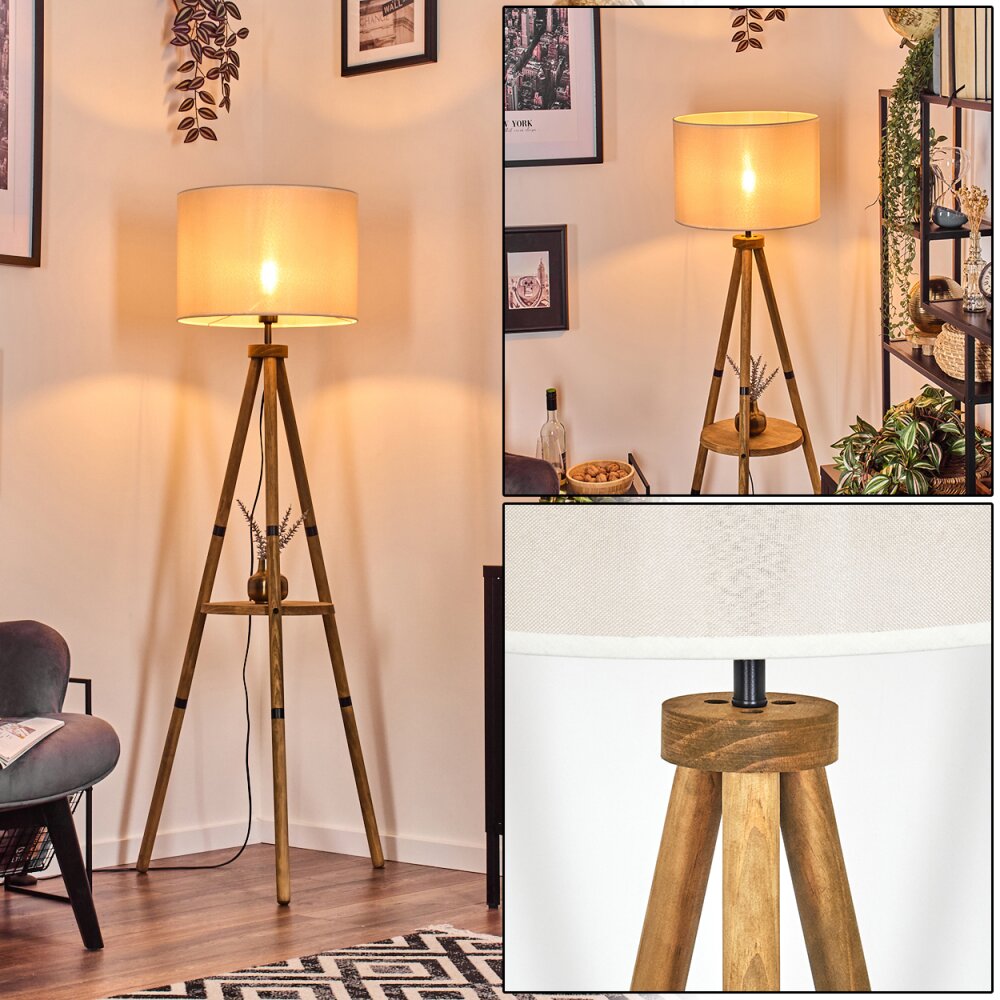 Bassagoda Lampada da terra Écru, 1-Luce main product photo