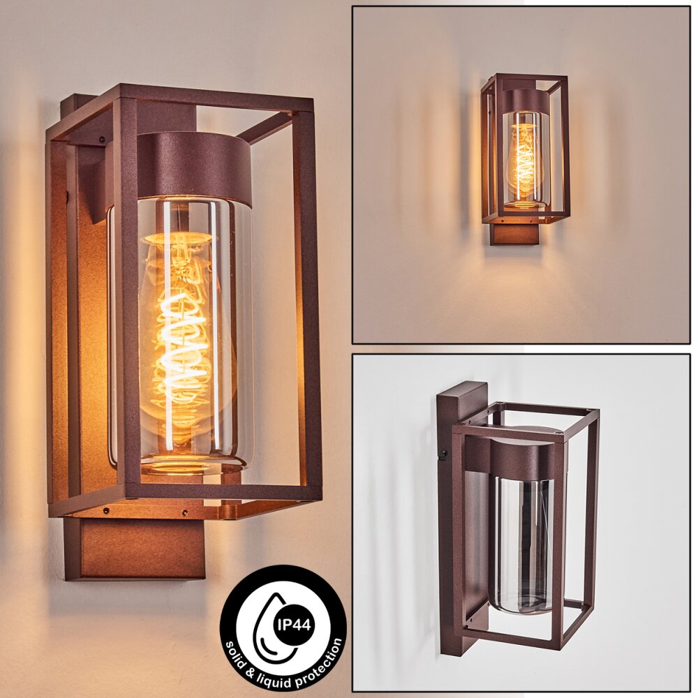 Boucinho Lampada da parete per esterno Ruggine, 1-Luce main product photo