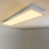 WABOS Plafoniera LED Bianco, 1-Luce, Telecomando, Cambia colore