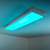 WABOS Plafoniera LED Bianco, 1-Luce, Telecomando, Cambia colore