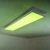 WABOS Plafoniera LED Bianco, 1-Luce, Telecomando, Cambia colore
