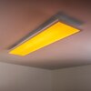WABOS Plafoniera LED Bianco, 1-Luce, Telecomando, Cambia colore