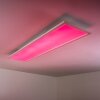 WABOS Plafoniera LED Bianco, 1-Luce, Telecomando, Cambia colore