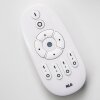WABOS Plafoniera LED Bianco, 1-Luce, Telecomando, Cambia colore