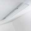 WABOS Plafoniera LED Bianco, 1-Luce, Telecomando, Cambia colore