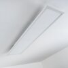 WABOS Plafoniera LED Bianco, 1-Luce, Telecomando, Cambia colore