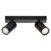 Illuminazione Ledvance Spot Plafoniera, Faretto da soffitto LED Nero, 2-Luci