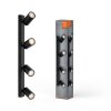 Illuminazione Ledvance Spot Plafoniera, Faretto da soffitto LED Nero, 4-Luci