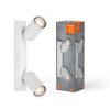 Illuminazione Ledvance Spot Plafoniera, Faretto da soffitto LED Bianco, 2-Luci