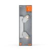 Illuminazione Ledvance Spot Plafoniera, Faretto da soffitto LED Bianco, 2-Luci