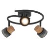 Illuminazione Ledvance Spot Plafoniera, Faretto da soffitto LED Nero, 3-Luci