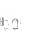 Illuminazione Ledvance Spot Plafoniera, Faretto da soffitto LED Aspetto del legno, Bianco, 1-Luce