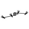 Illuminazione Ledvance Spot Plafoniera, Faretto da soffitto LED Nero, 4-Luci