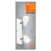 Illuminazione Ledvance Spot Plafoniera, Faretto da soffitto LED Bianco, 2-Luci