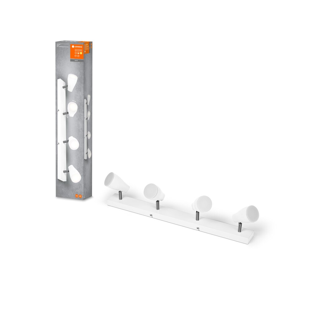 Illuminazione Ledvance Spot Plafoniera LED Bianco, 4-Luci main product photo
