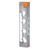 Illuminazione Ledvance Spot Plafoniera, Faretto da soffitto LED Bianco, 4-Luci