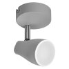 Illuminazione Ledvance Spot Plafoniera, Faretto da soffitto LED Grigio, 1-Luce