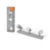 Illuminazione Ledvance Spot Plafoniera, Faretto da soffitto LED Grigio, 3-Luci