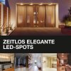 Illuminazione Ledvance Spot Plafoniera, Faretto da soffitto LED Nero, 1-Luce
