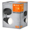 Illuminazione Ledvance Spot Plafoniera, Faretto da soffitto LED Nero, 1-Luce