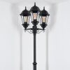 Etoe Illuminazione esterna, Lampione multibraccia, Illuminazione viale Nero, 3-Luci
