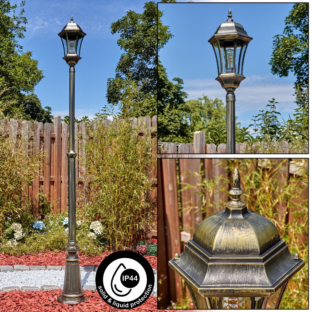 Etoe Illuminazione esterna, Lampione multibraccia, Illuminazione viale Oro, Nero, 1-Luce main product photo