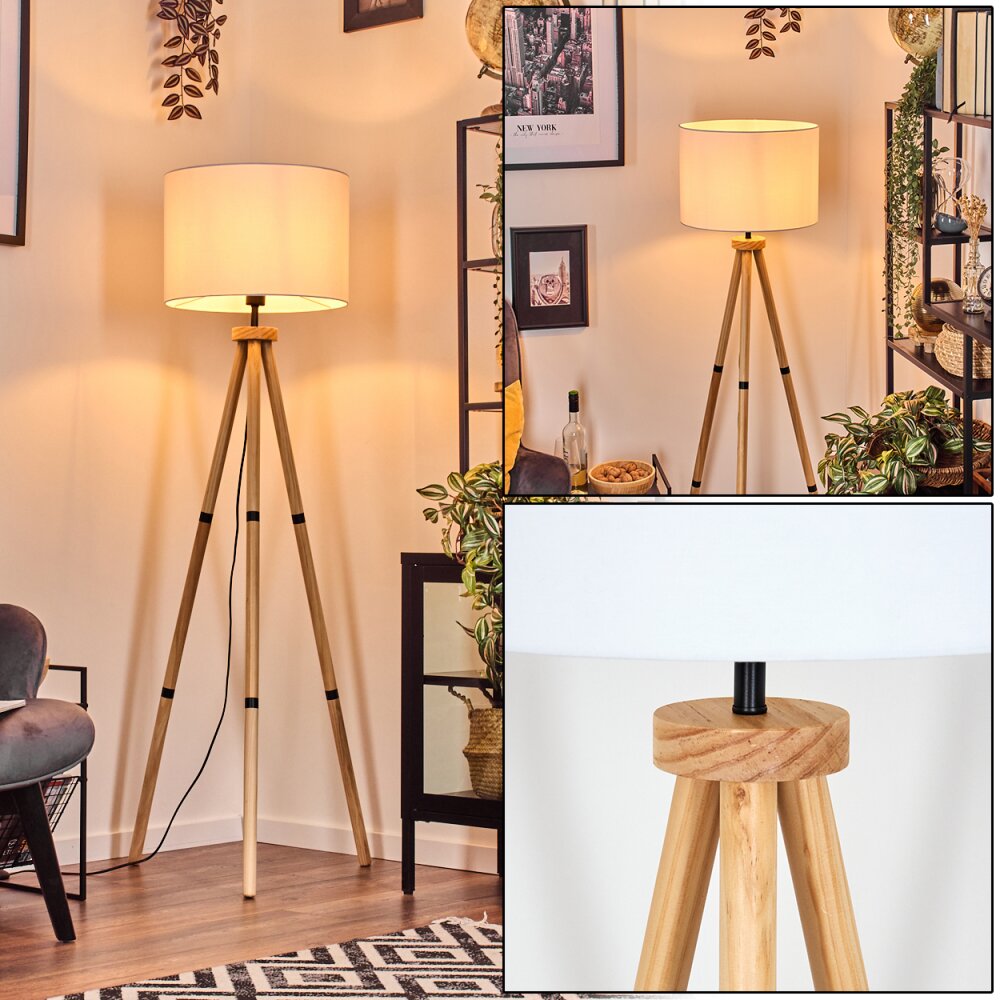 Bassagoda Lampada da terra Écru, 1-Luce main product photo