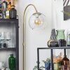Koyoto Lampada a sfera, Lampada da terra, Lampade ad arco Ottone, 1-Luce