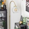Koyoto Lampada a sfera, Lampada da terra Ottone, 1-Luce