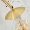 Koyoto Lampada a sfera, Lampada da terra Ottone, 1-Luce