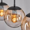 Gastor Lampadario a sospensione, Lampada a sfera Ambrato, Chiaro, 3-Luci