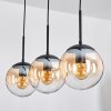 Gastor Lampadario a sospensione, Lampada a sfera Ambrato, Chiaro, 3-Luci