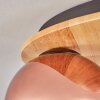 Koyoto Plafoniera, Lampada a sfera 40 cm Écru, Nero, 3-Luci