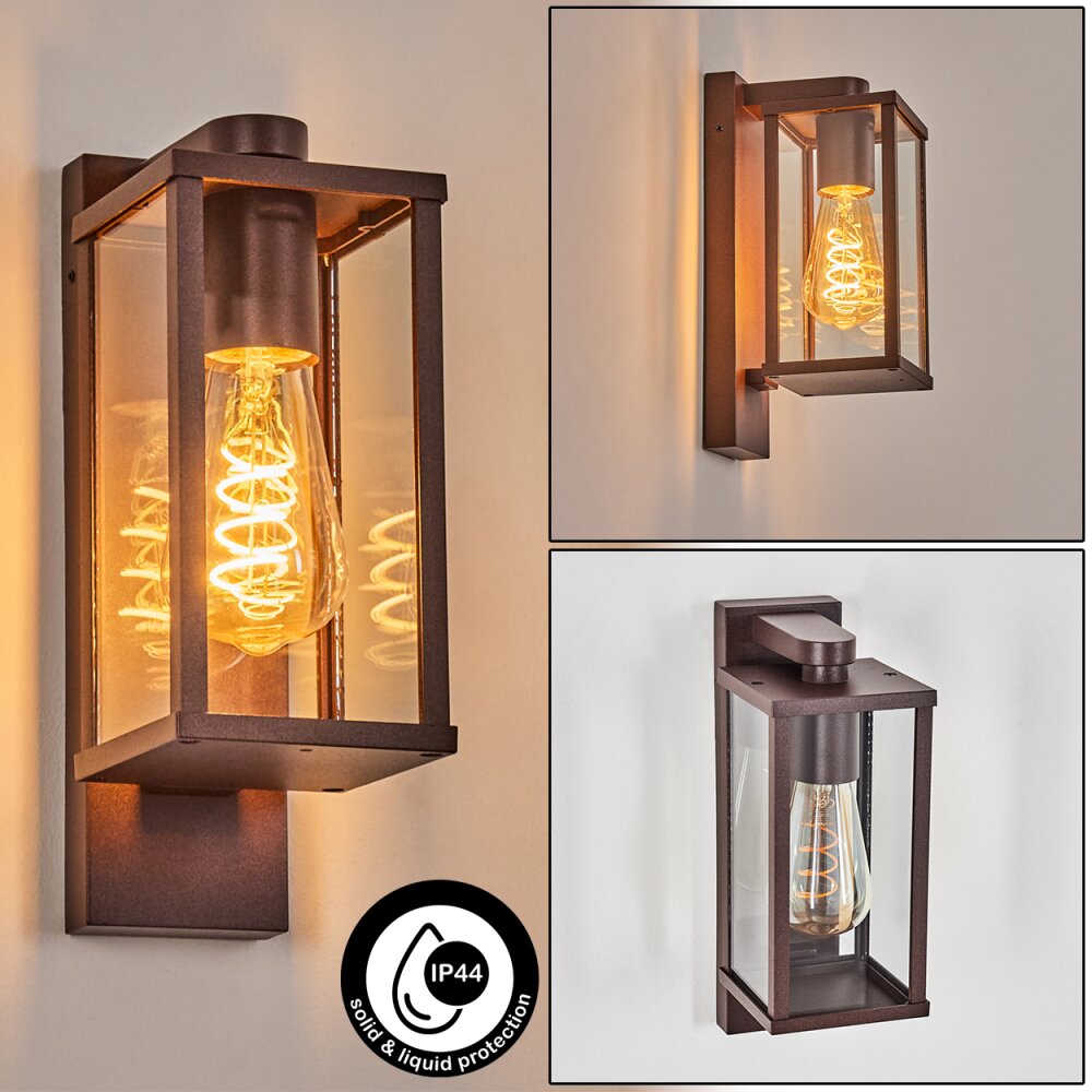 Tourega Lampada da parete per esterno Ruggine, 1-Luce main product photo