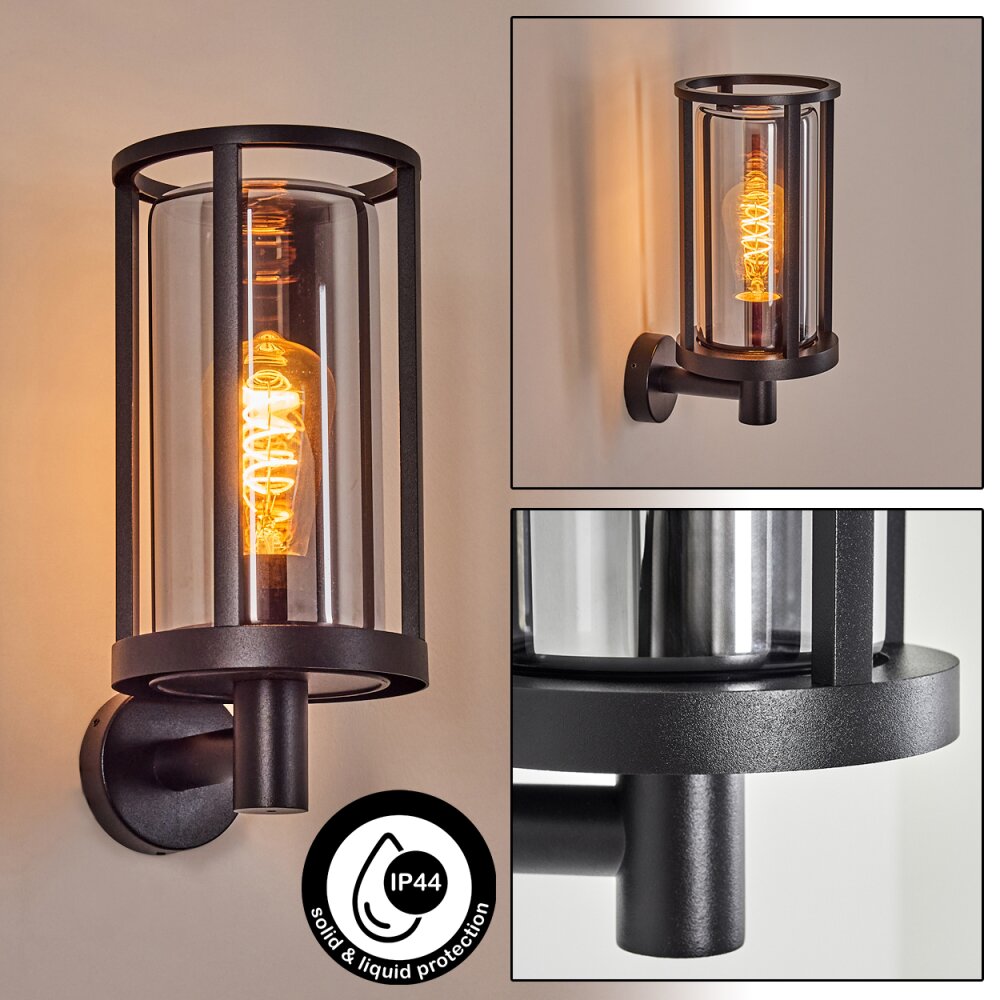 Martinha Lampada da parete per esterno Nero, 1-Luce main product photo