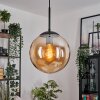 Gastor Lampadario a sospensione, Lampada a sfera 25 cm Ambrato, 1-Luce
