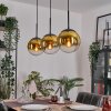 Gastor Lampadario a sospensione, Lampada a sfera Oro, Chiaro, 3-Luci
