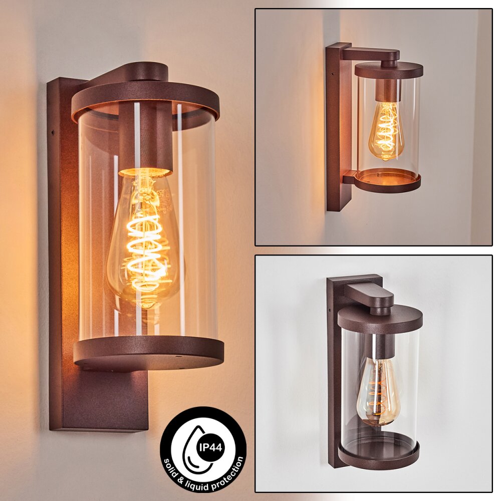 Telhada Illuminazione esterna, Lampada da parete per esterno Ruggine, 1-Luce main product photo