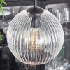 Koyoto Lampadario a sospensione, Lampada a sfera 35 cm Chiaro, 4-Luci