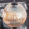 Koyoto Lampadario a sospensione, Lampada a sfera 35 cm Ambrato, 4-Luci