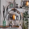 Gastor Lampadario a sospensione, Lampada a sfera 45 cm Nero, 5-Luci